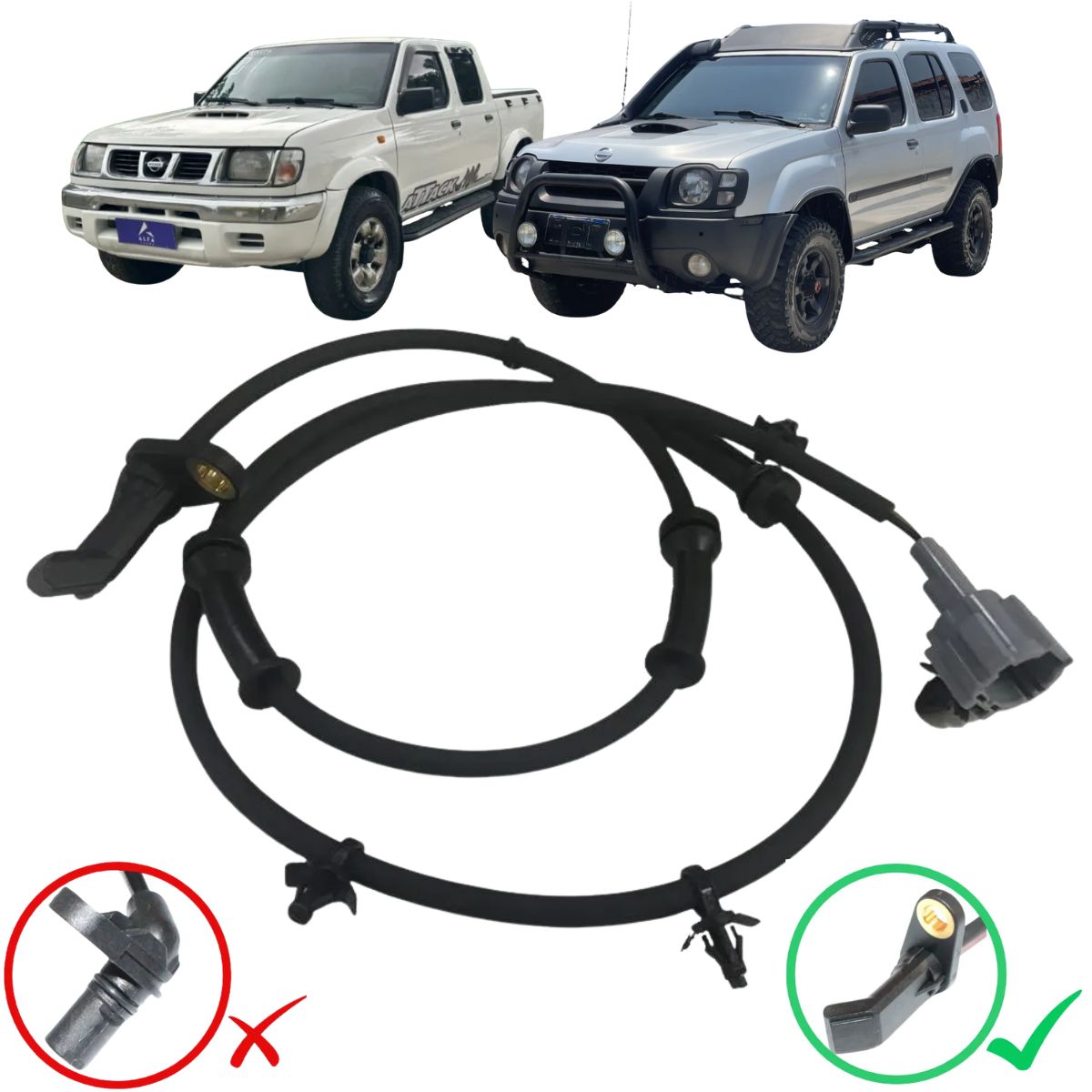 Sensor Abs Dianteiro Direito - Gauss - GS2424 - (1)
