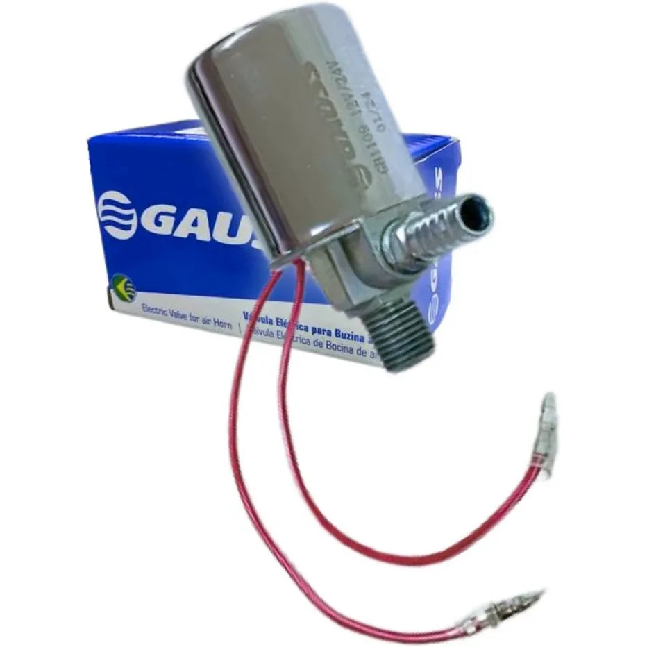 Válvula Elétrica Para Buzina A Ar 12/24V - Gauss - GB1109 - (2)