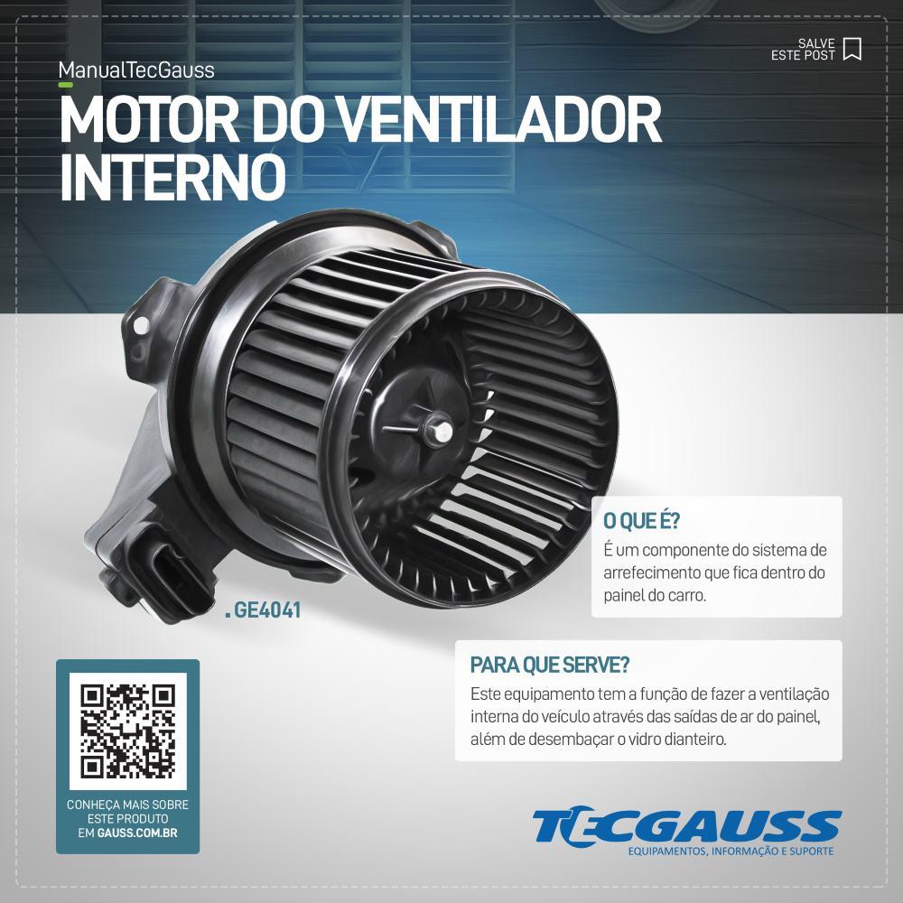 Motor do Ventilador Interno - Gauss - GE4137 - (2)