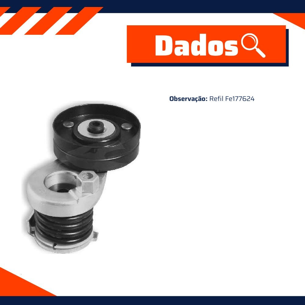 Rolamento Tensor Correia Alternador para Volkswagen Gol e Parati - Cobra Automotiva - PO145299 - (8)