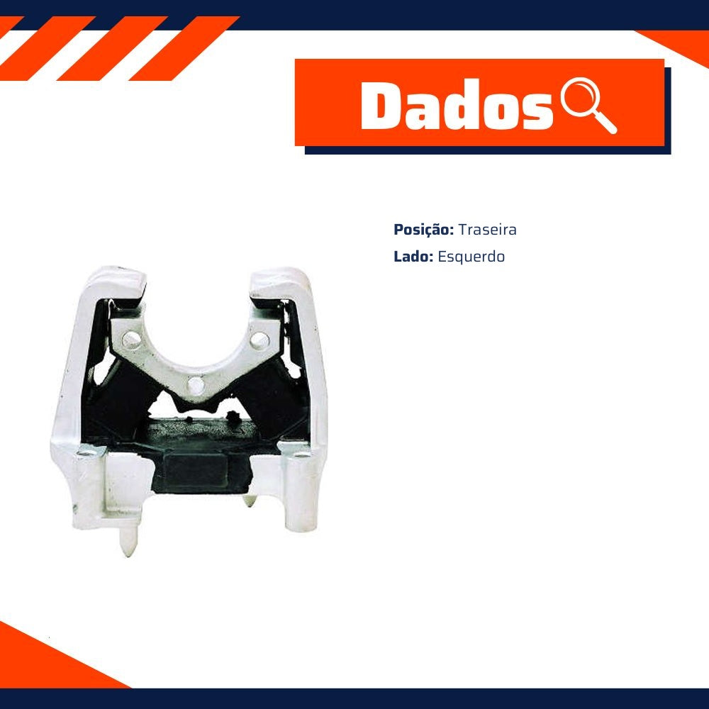 Coxim Traseiro Motor Esquerdo para Chevrolet Vectra - Cobra Automotiva - SM1131 C - (8)