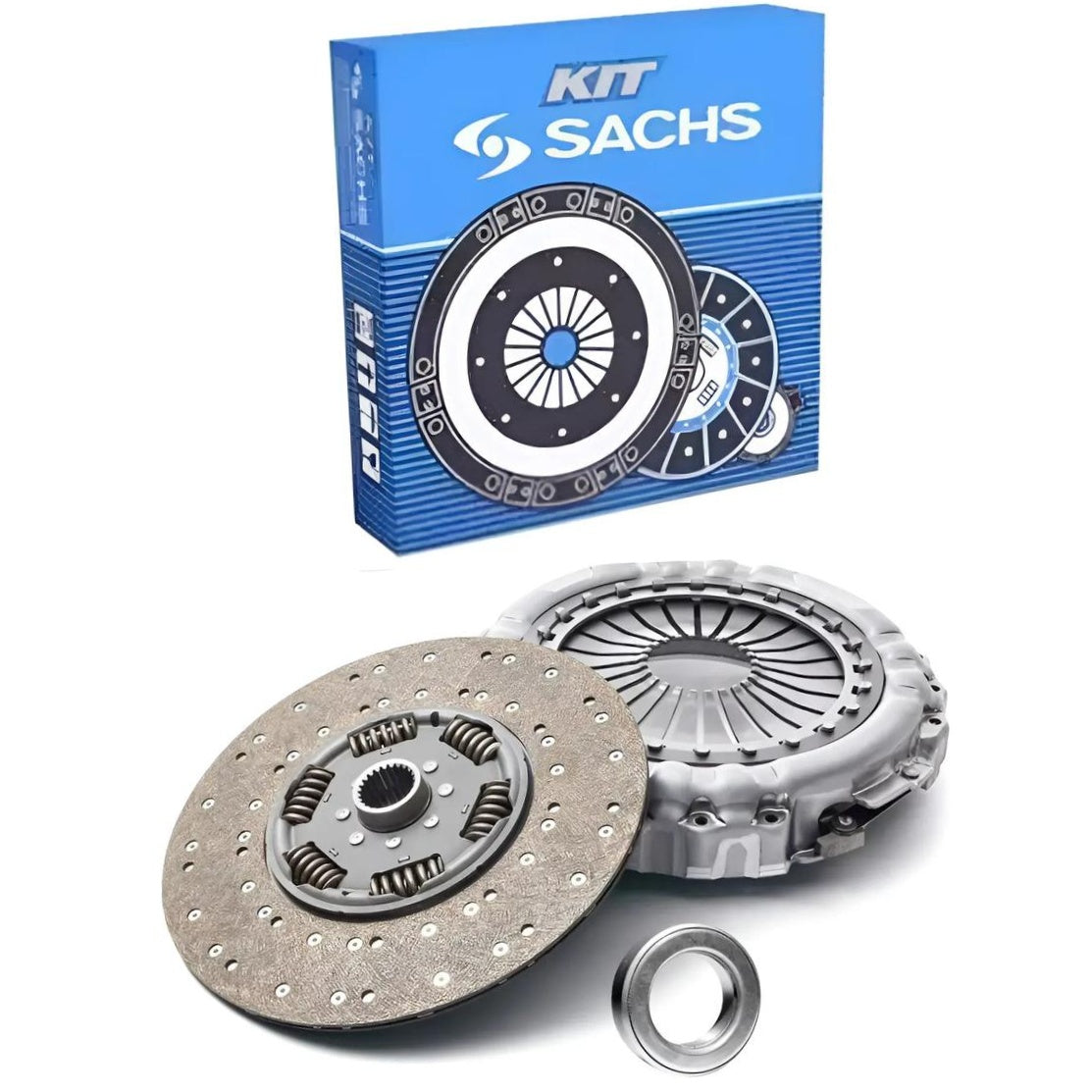 Kit Embreagem Mb 1111 1113 1114 Om352 Ate 87 Sachs 6249 - SACHS - 6249 - (7)