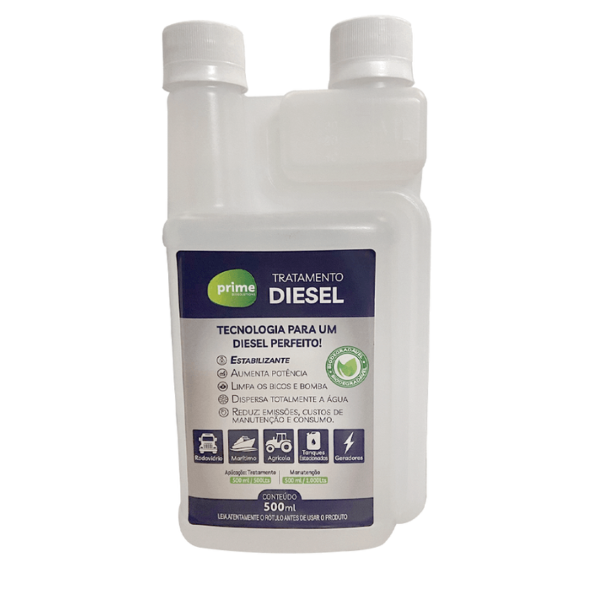 Aditivo De Tratamento Para Diesel 500 mL - Prime Biosolutions - (1)