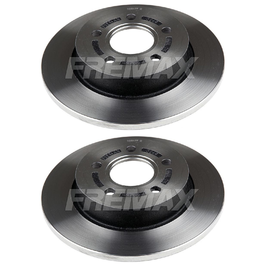 Par de Discos de Freio Sólido Traseiro - Fremax - BD3964 - (1)