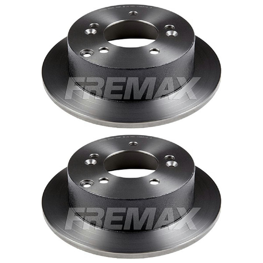 Par de Discos de Freio Sólido Traseiro - Fremax - BD2905 - (1)