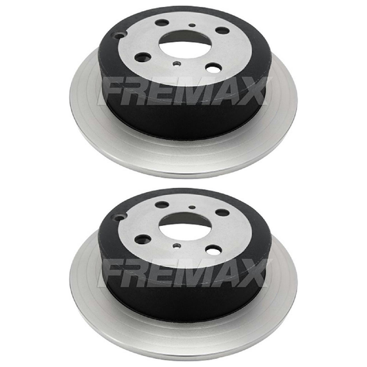 Par de Discos de Freio Sólido Traseiro - Fremax - BD2251 - (1)
