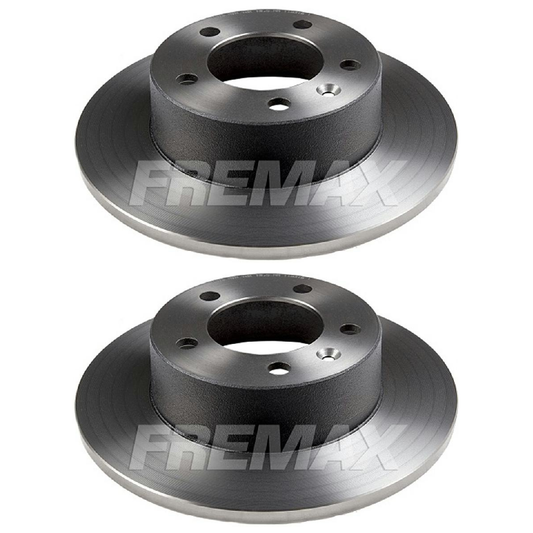 Par de Discos de Freio Sólido Traseiro - Fremax - BD1410 - (1)