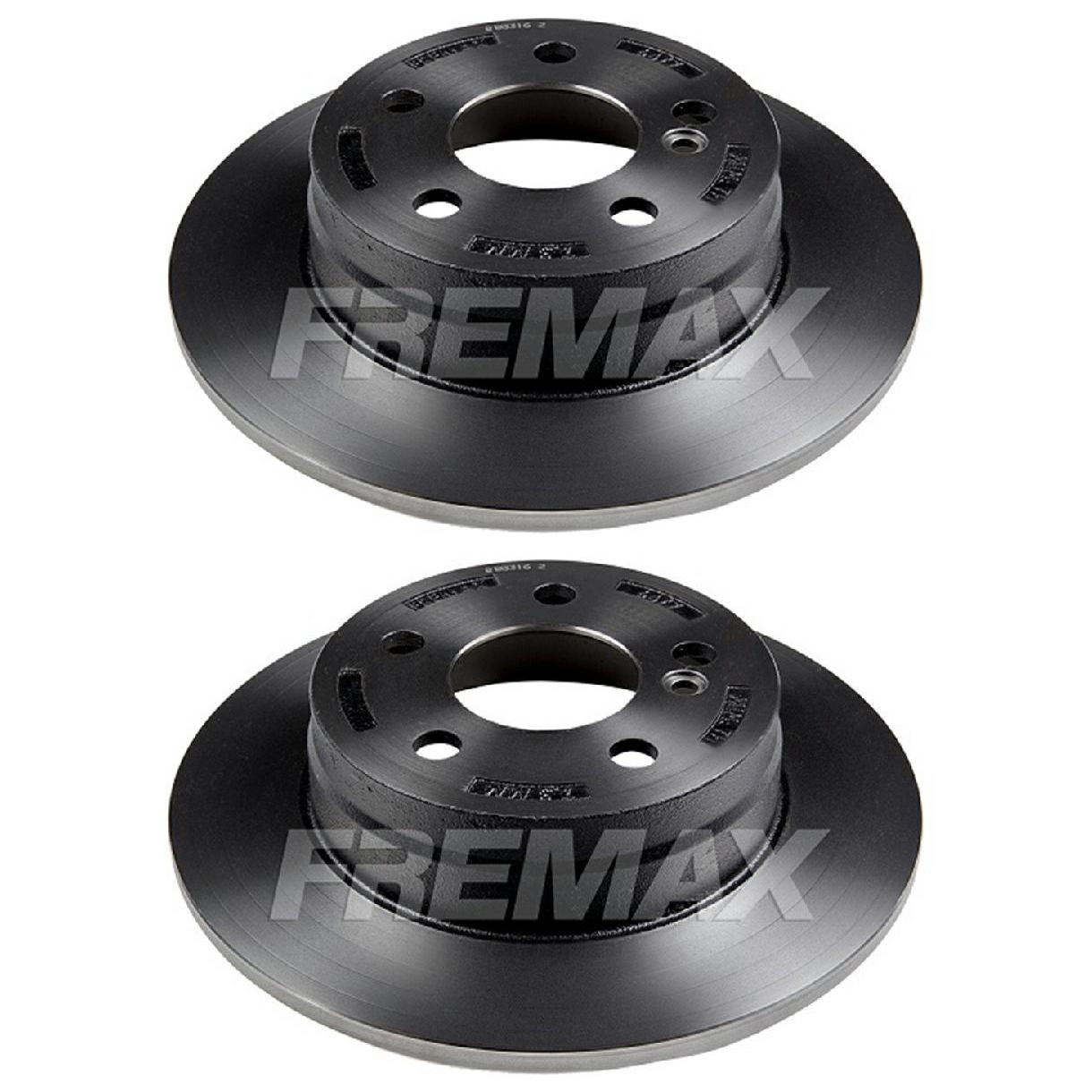 Par de Discos de Freio Sólido Traseiro - Fremax - BD6477 - (1)
