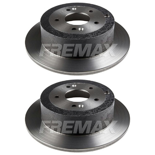 Par de Discos de Freio Sólido Traseiro - Fremax - BD5110 - (1)
