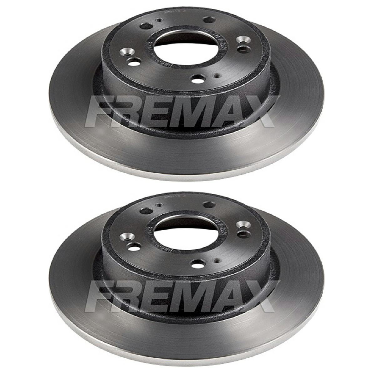 Par de Discos de Freio Sólido Traseiro - Fremax - BD4425 - (1)