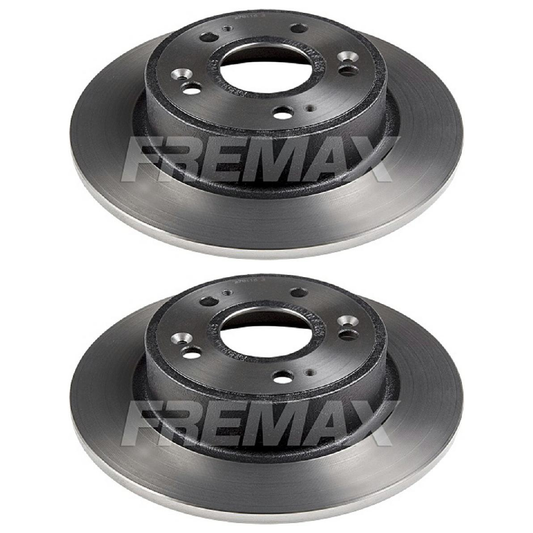 Par de Discos de Freio Sólido Traseiro - Fremax - BD4425 - (1)