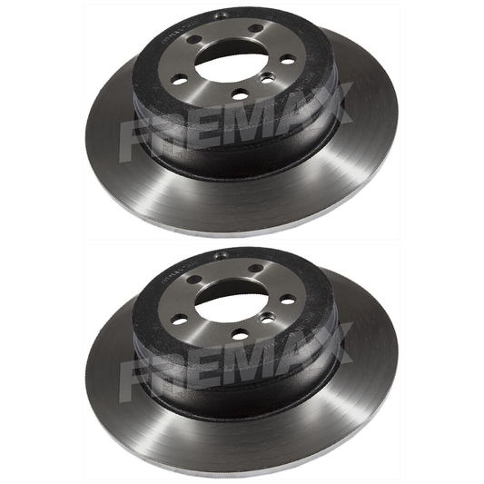 Par de Discos de Freio Sólido Traseiro - Fremax - BD7365 - (1)