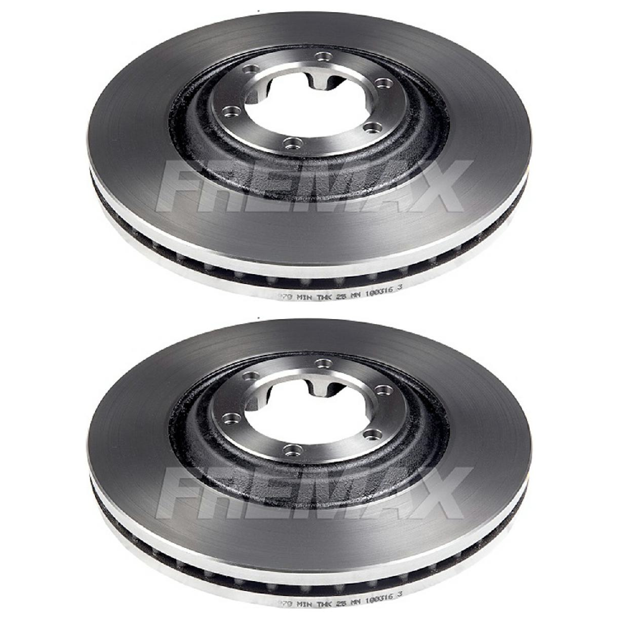 Par de Discos de Freio Ventilado Dianteiro - Fremax - BD3970 - (1)