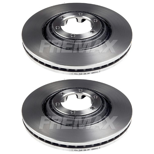 Par de Discos de Freio Ventilado Dianteiro - Fremax - BD3970 - (1)