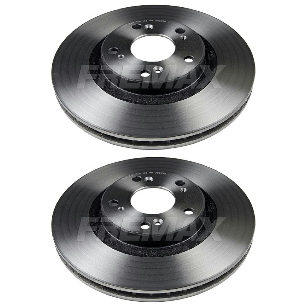 Par de Discos de Freio Ventilado Dianteiro - Fremax - BD2912 - (1)