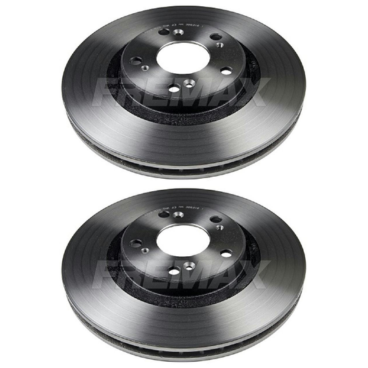Par de Discos de Freio Ventilado Dianteiro - Fremax - BD2912 - (1)