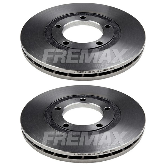 Par de Discos de Freio Ventilado Dianteiro - Fremax - BD2706 - (1)