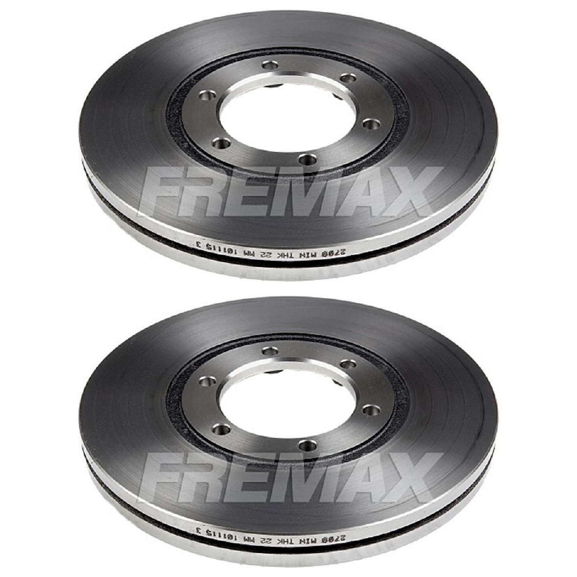 Par de Discos de Freio Ventilado Dianteiro - Fremax - BD2700 - (1)