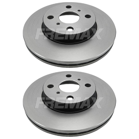Par de Discos de Freio Ventilado Dianteiro - Fremax - BD2550 - (1)