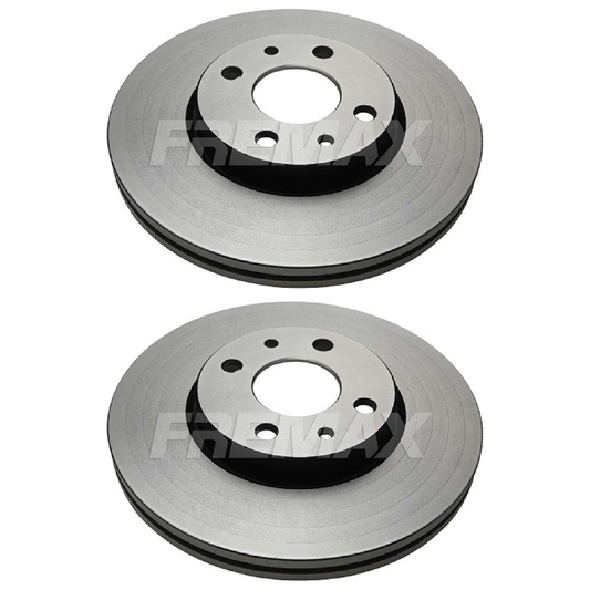 Par Disco de Freio Ventilado Dianteiro - Fremax - BD1650 - (1)