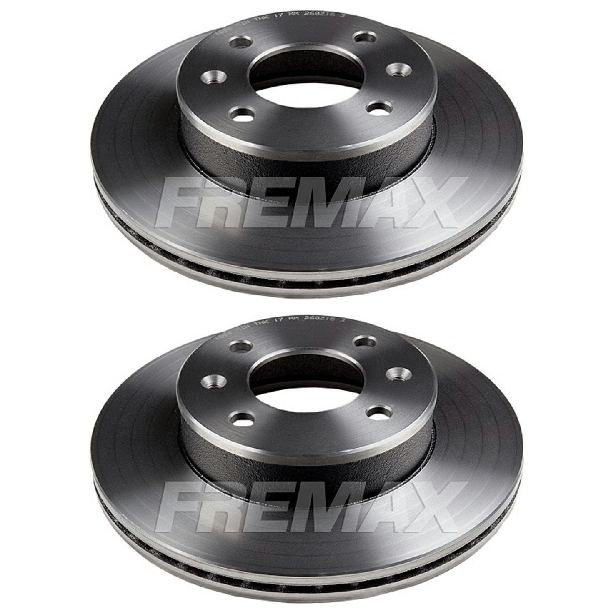 Par de Discos de Freio Ventilado Dianteiro - Fremax - BD1082 - (1)
