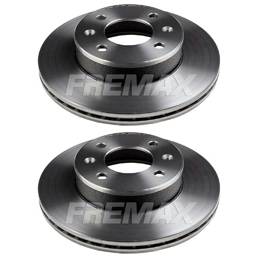 Par de Discos de Freio Ventilado Dianteiro - Fremax - BD1082 - (1)