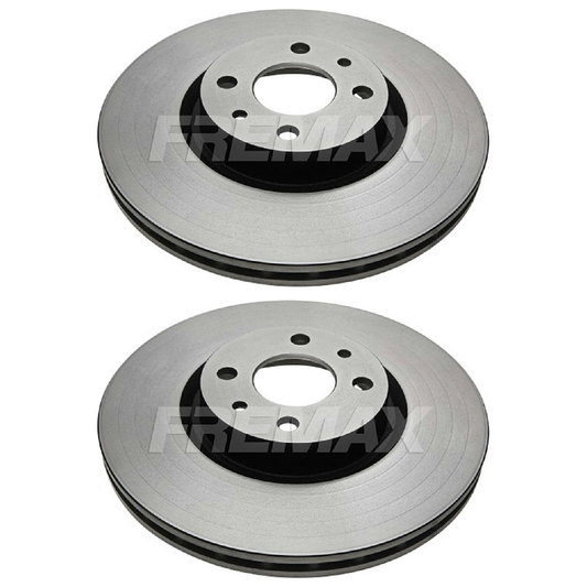 Par de Discos de Freio Ventilado Dianteiro - Fremax - BD0356 - (1)