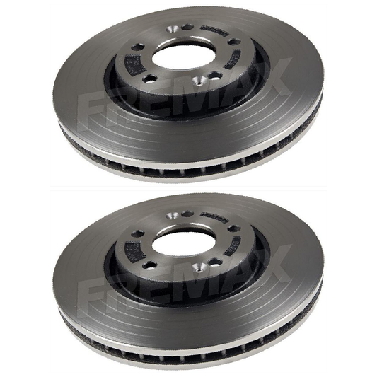 Par de Discos de Freio Ventilado Dianteiro - Fremax - BD0586 - (1)