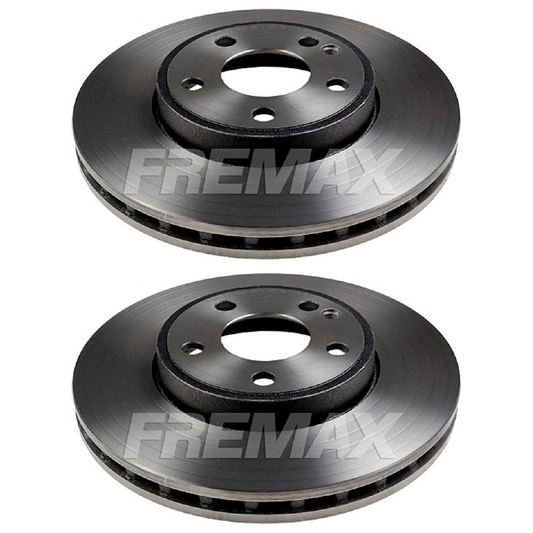 Par de Discos de Freio Ventilado Dianteiro - Fremax - BD0121 - (1)