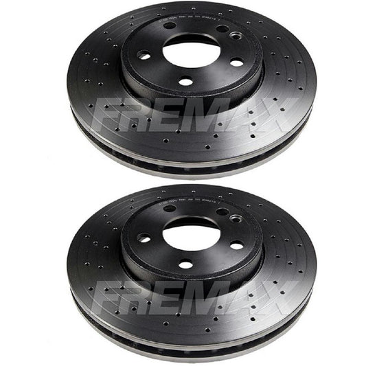 Par de Discos de Freio Ventilado Dianteiro - Fremax - BD0120 - (1)