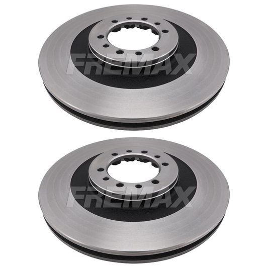 Par de Discos de Freio Ventilado Dianteiro - Fremax - BD7043 - (1)