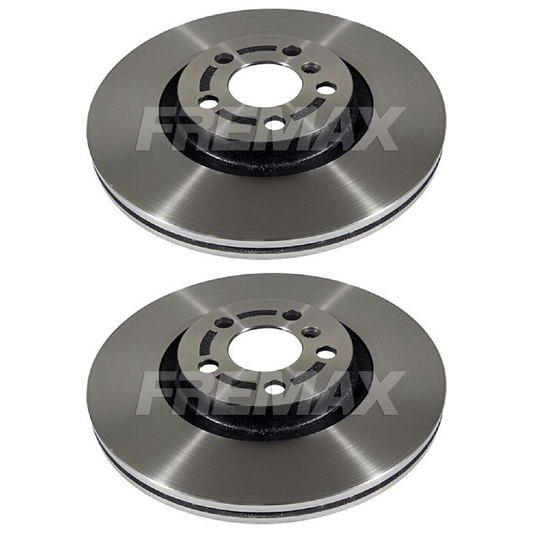 Par de Discos de Freio Ventilado Dianteiro - Fremax - BD0043 - (1)