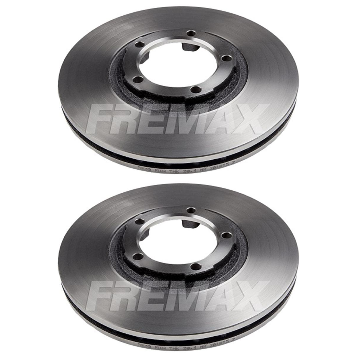 Par de Discos de Freio Ventilado Dianteiro - Fremax - BD7030 - (1)