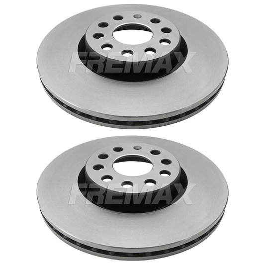 Par de Discos de Freio Ventilado Dianteiro - Fremax - BD5618 - (1)