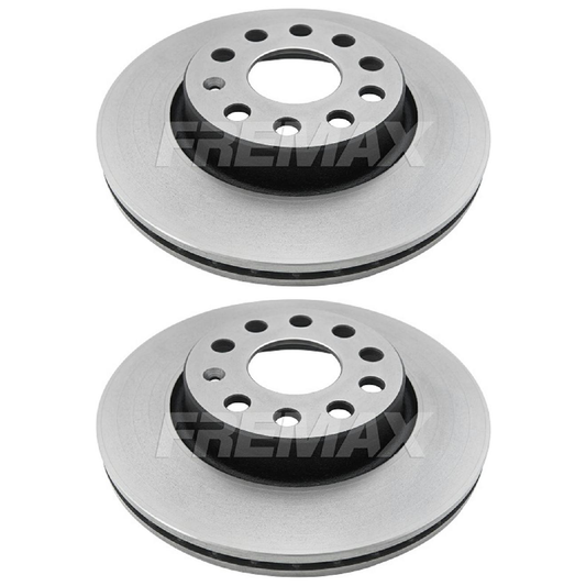 Par de Discos de Freio Ventilado Dianteiro - Fremax - BD5614 - (1)