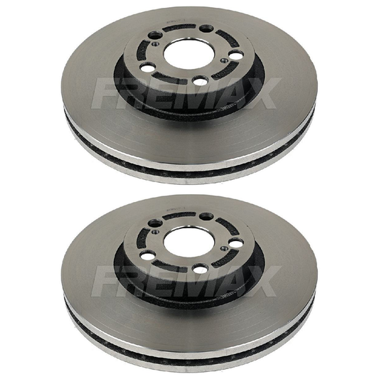 Par de Discos de Freio Ventilado Dianteiro - Fremax - BD5443 - (1)
