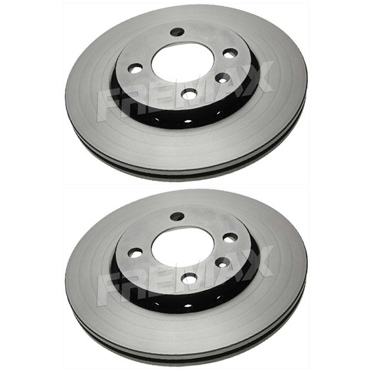 Par de Discos de Freio Ventilado Dianteiro - Fremax - BD5297 - (1)