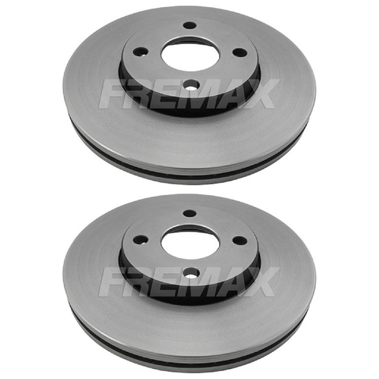 Par de Discos de Freio Ventilado Dianteiro - Fremax - BD5211 - (1)