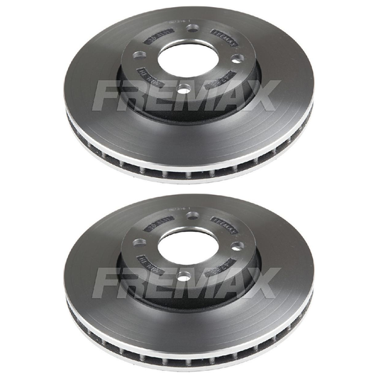Par de Discos de Freio Ventilado Dianteiro - Fremax - BD4758 - (1)