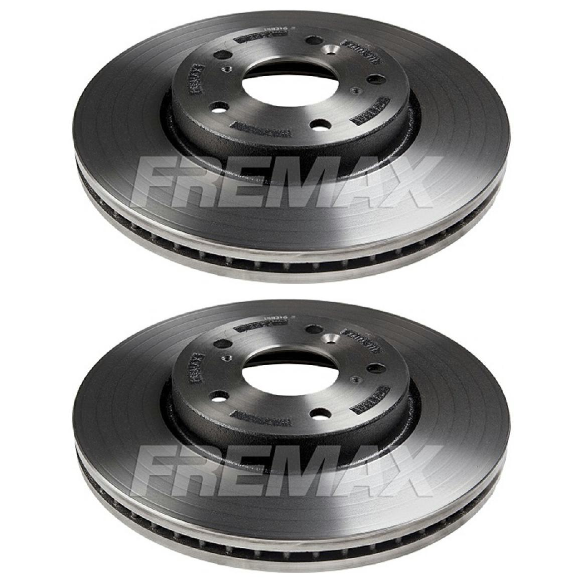 Par de Discos de Freio Ventilado Dianteiro - Fremax - BD4424 - (1)