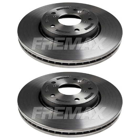 Par de Discos de Freio Ventilado Dianteiro - Fremax - BD4424 - (1)