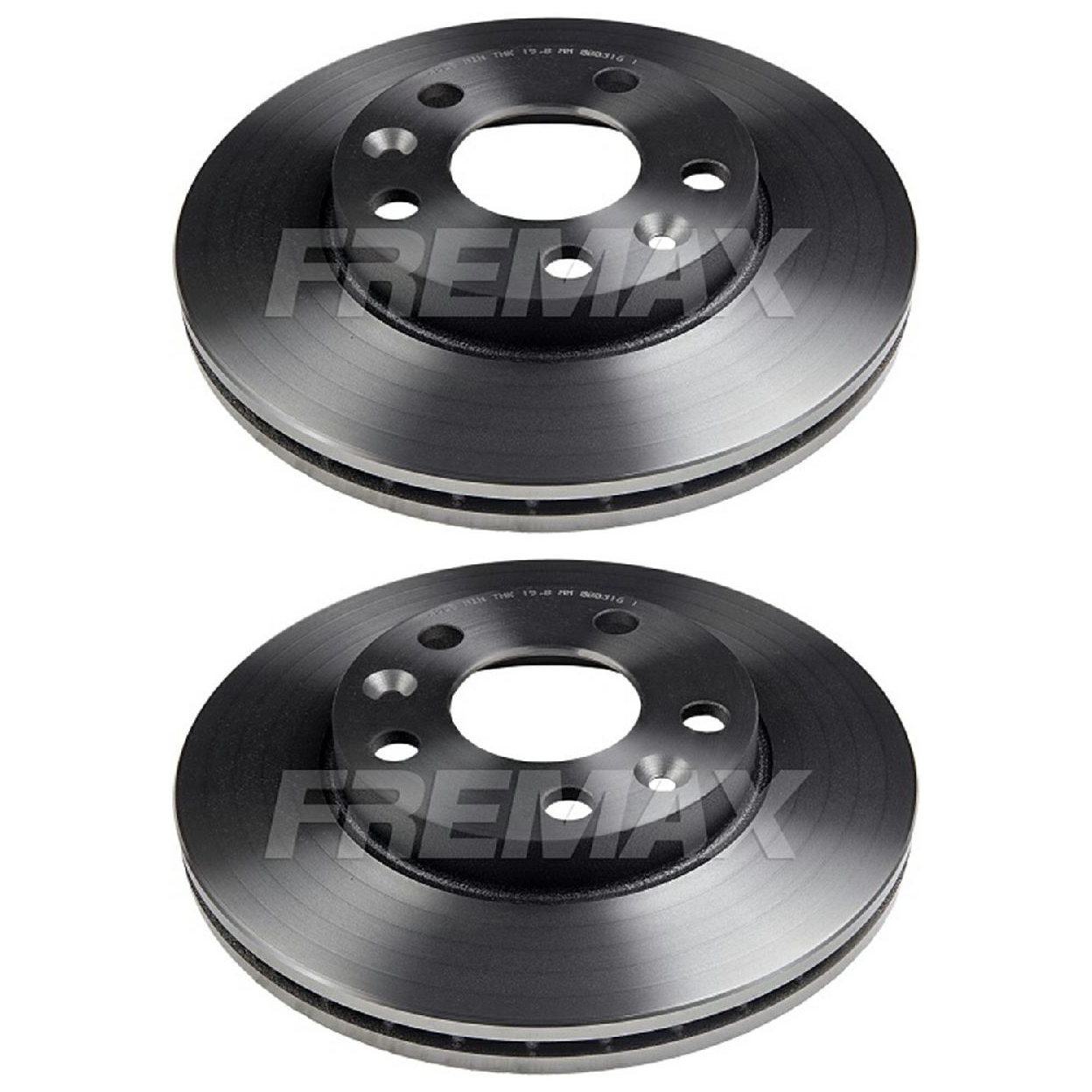 Par de Discos de Freio Ventilado Dianteiro - Fremax - BD4009 - (1)