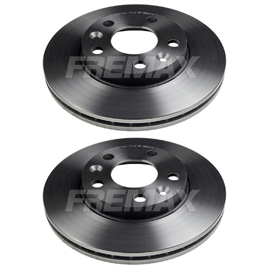 Par de Discos de Freio Ventilado Dianteiro - Fremax - BD4009 - (1)