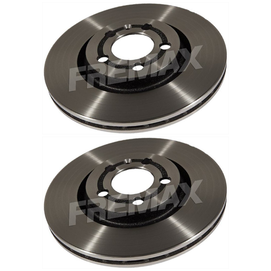 Par de Discos de Freio Ventilado Dianteiro - Fremax - BD9619 - (1)