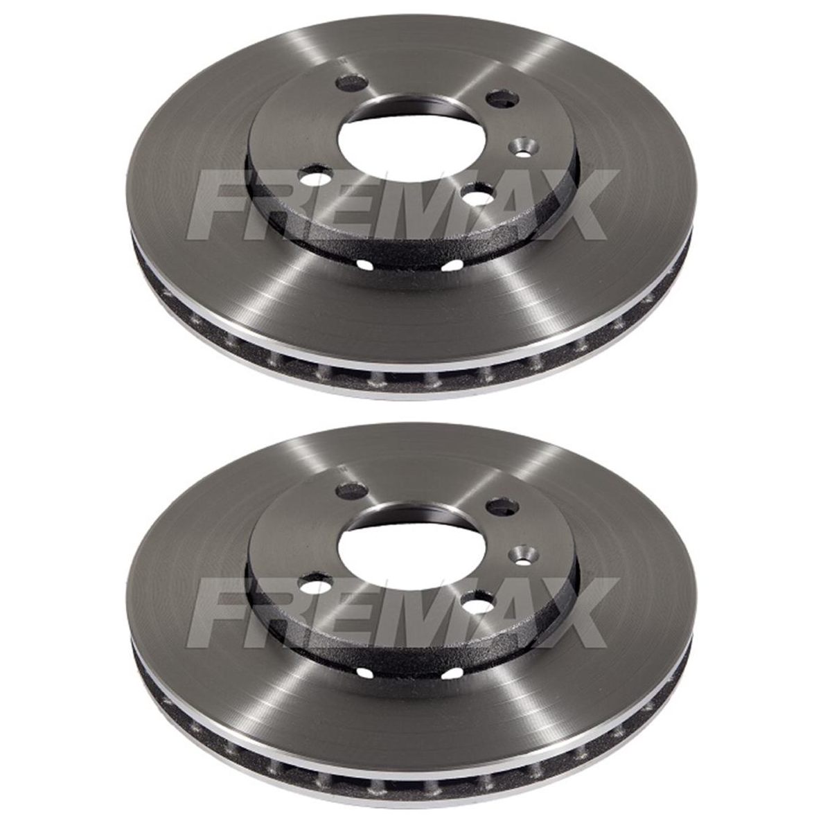 Par de Discos de Freio Ventilado Dianteiro - Fremax - BD9614 - (1)