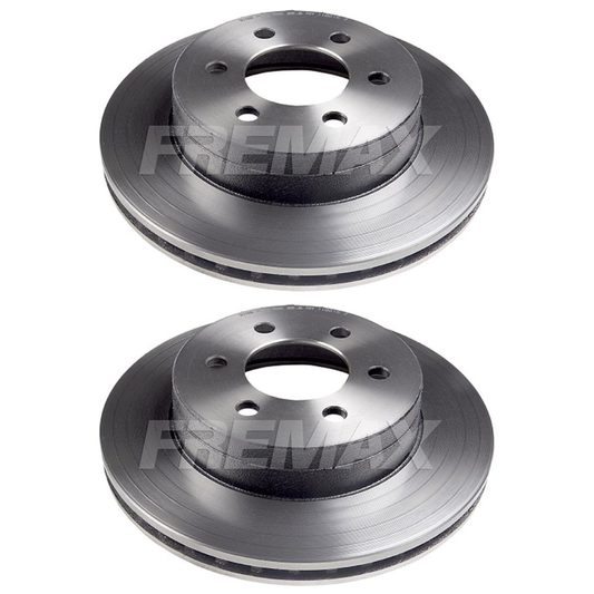 Par de Discos de Freio Ventilado Dianteiro - Fremax - BD9208 - (1)