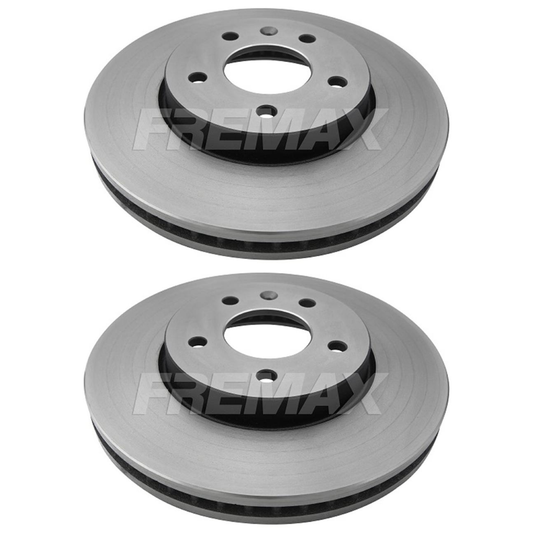Par de Discos de Freio Ventilado Dianteiro - Fremax - BD9048 - (1)