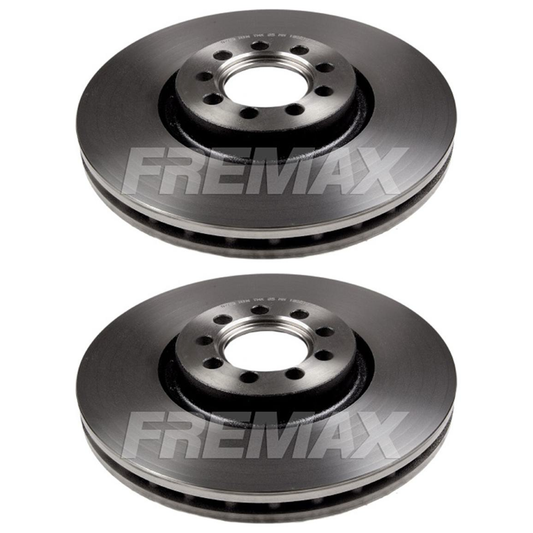 Par de Discos de Freio Ventilado Dianteiro - Fremax - BD8762 - (1)