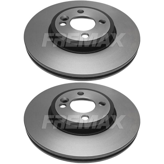 Par de Discos de Freio Ventilado Dianteiro - Fremax - BD8570 - (1)