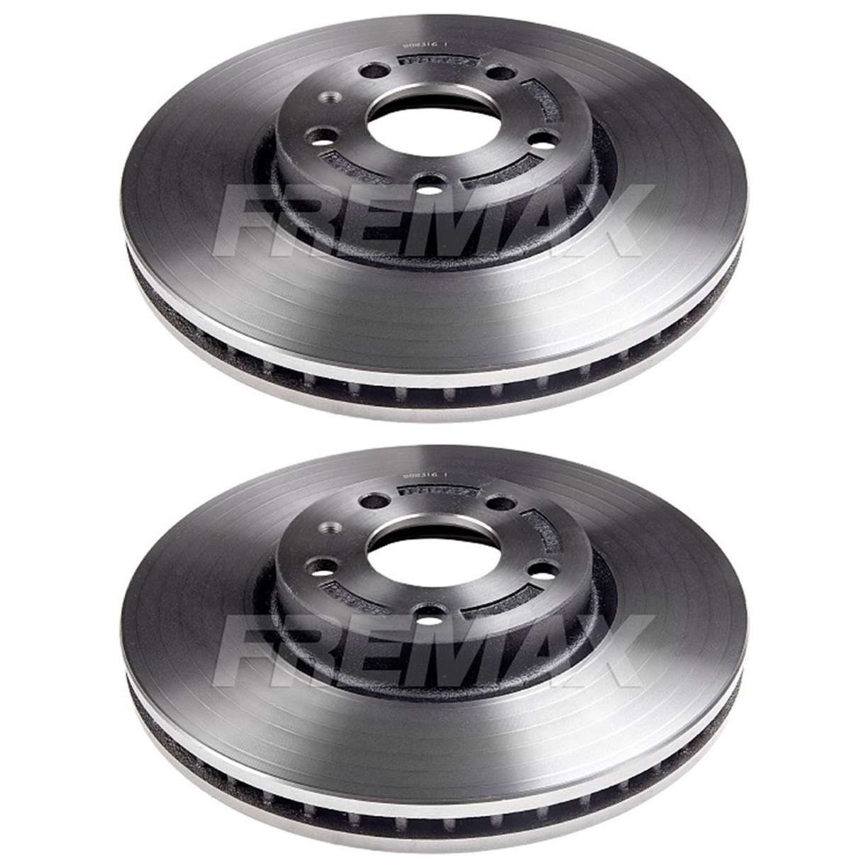 Par de Discos de Freio Ventilado Dianteiro - Fremax - BD7338 - (1)